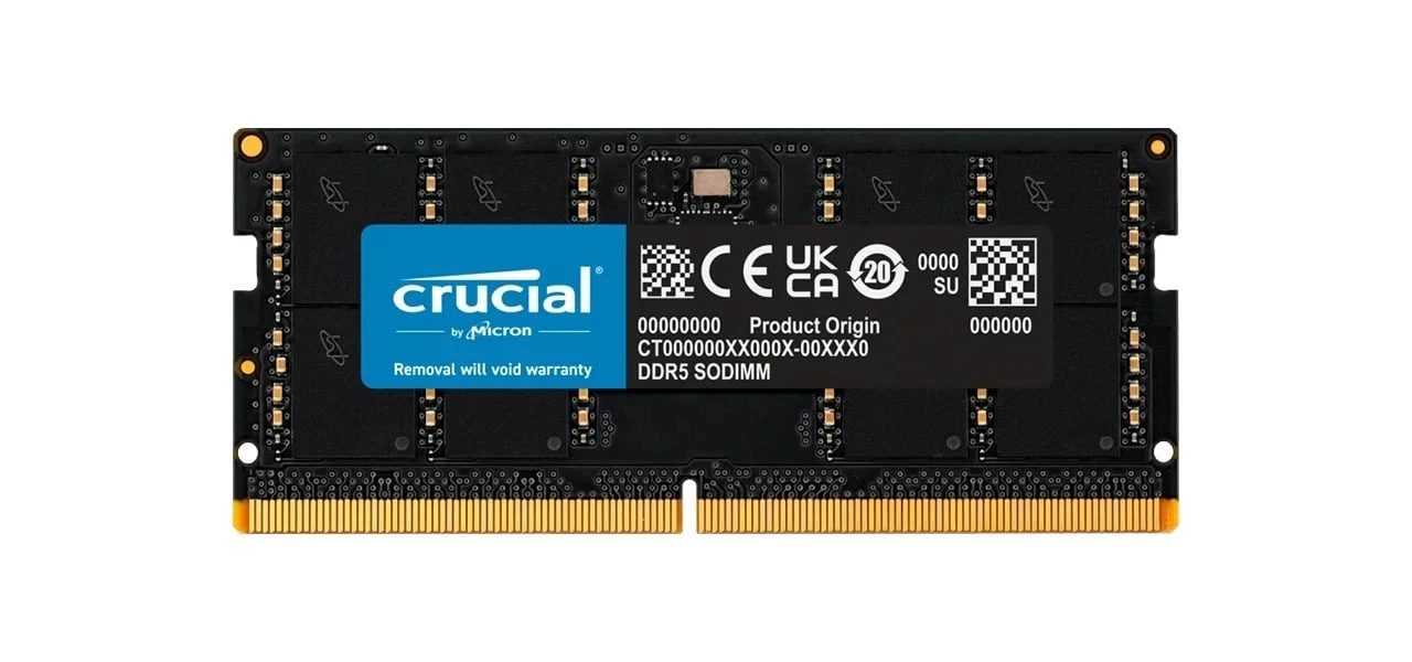 У пользователя украли комплект памяти Crucial DDR5-4800 SO-DIMM объемом 32 ГБ