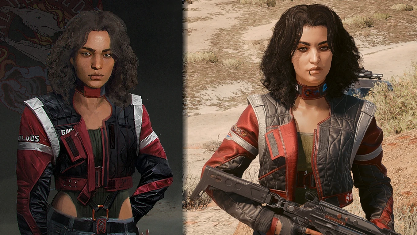 Cyberpunk 2077 "Панам из концепт-артов"