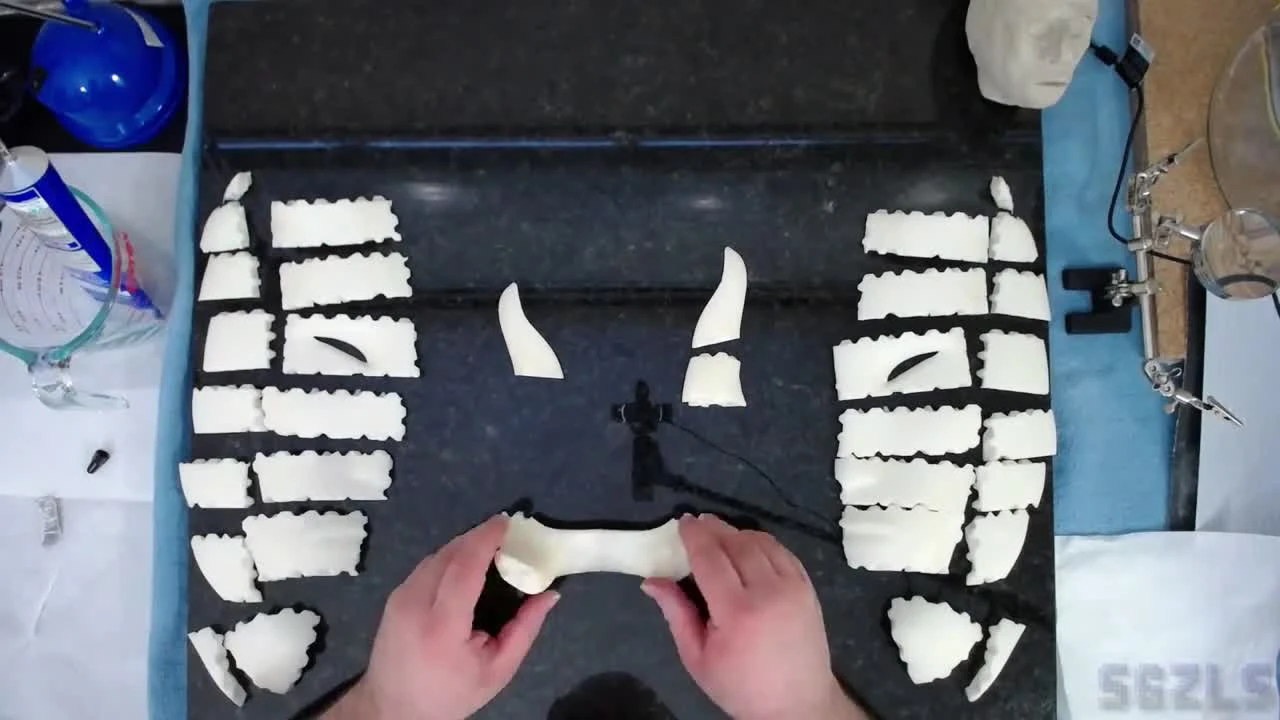 Маска Ходжи выполнена на 3D принтере