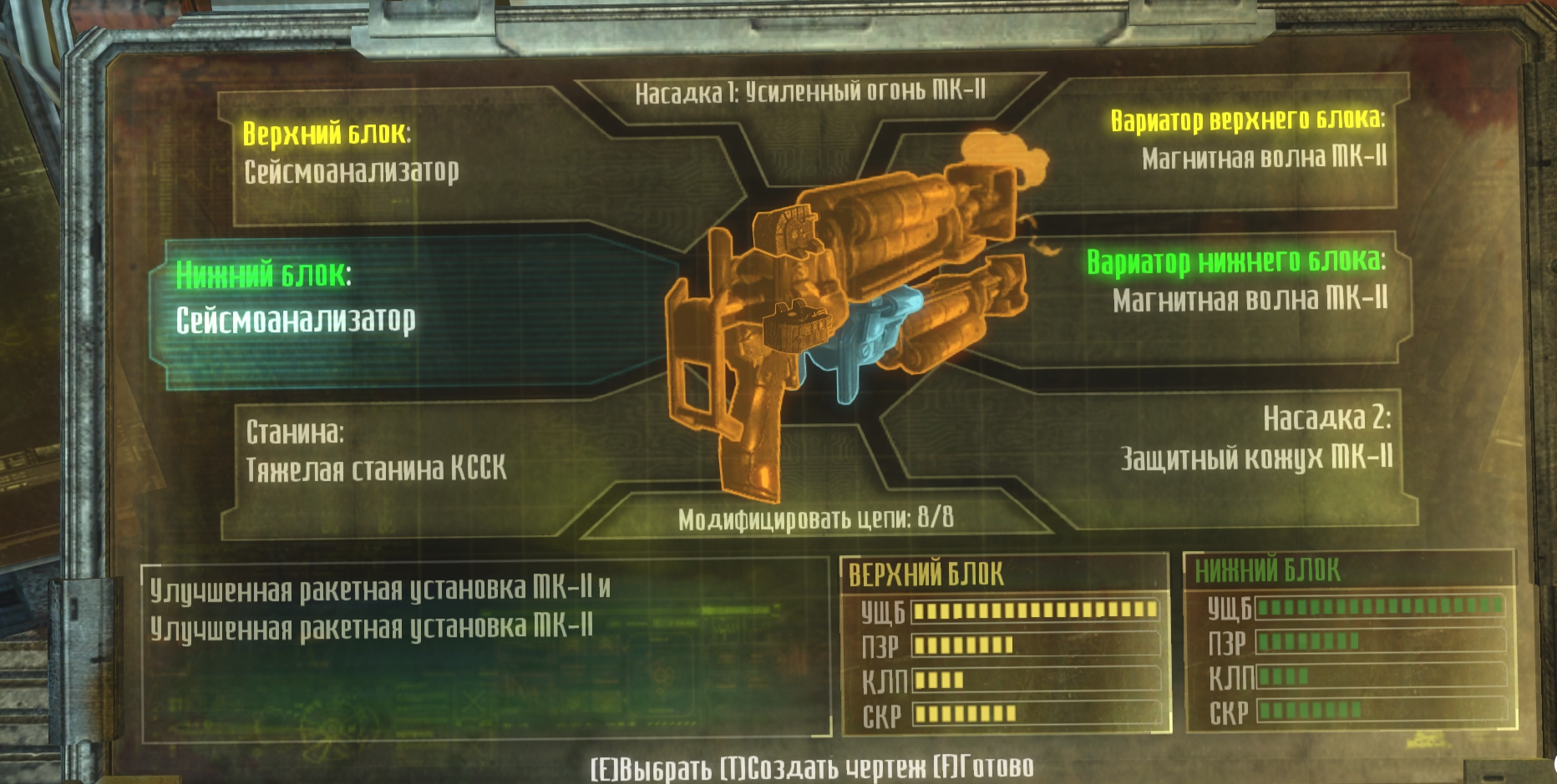 УЩБ заполнен на максимум - есть смысл ставить еще модули на урон?