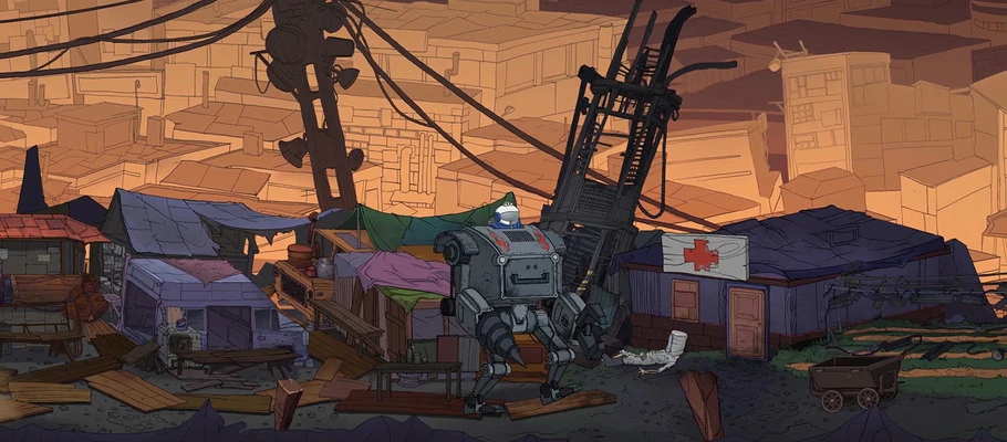 Видео геймплея двухмерного постапокалиптического приключения The Great Perhaps