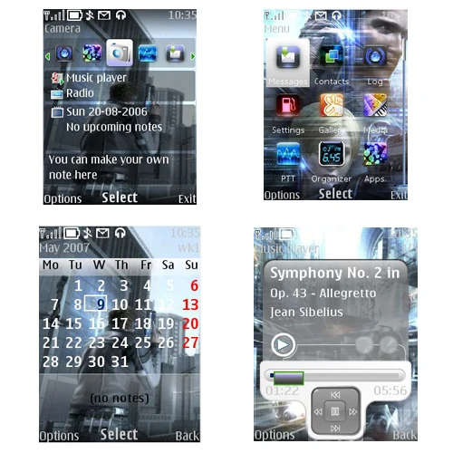 Mindjack "Theme for Nokia s40 240x320"