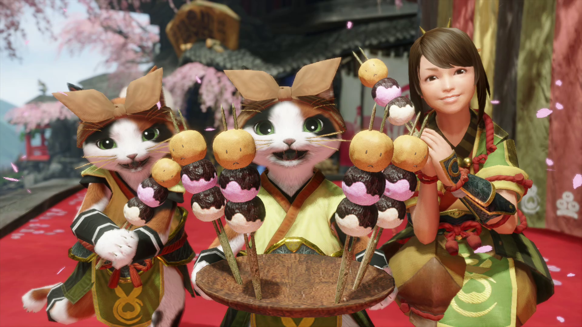 Monster Hunter Rise: Sunbreak - "Прыгающие шпажки" улучшат 2 навыка данго, но ослабят третий Monster Hunter Rise: Sunbreak - "Прыгающие шпажки" улучшат 2 навыка данго, но ослабят третий