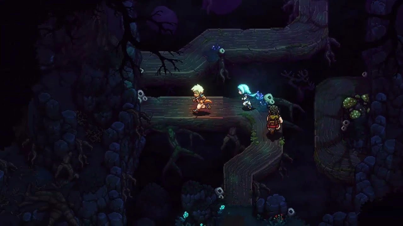 Проклятый лес в новом геймплейном ролике Sea of Stars