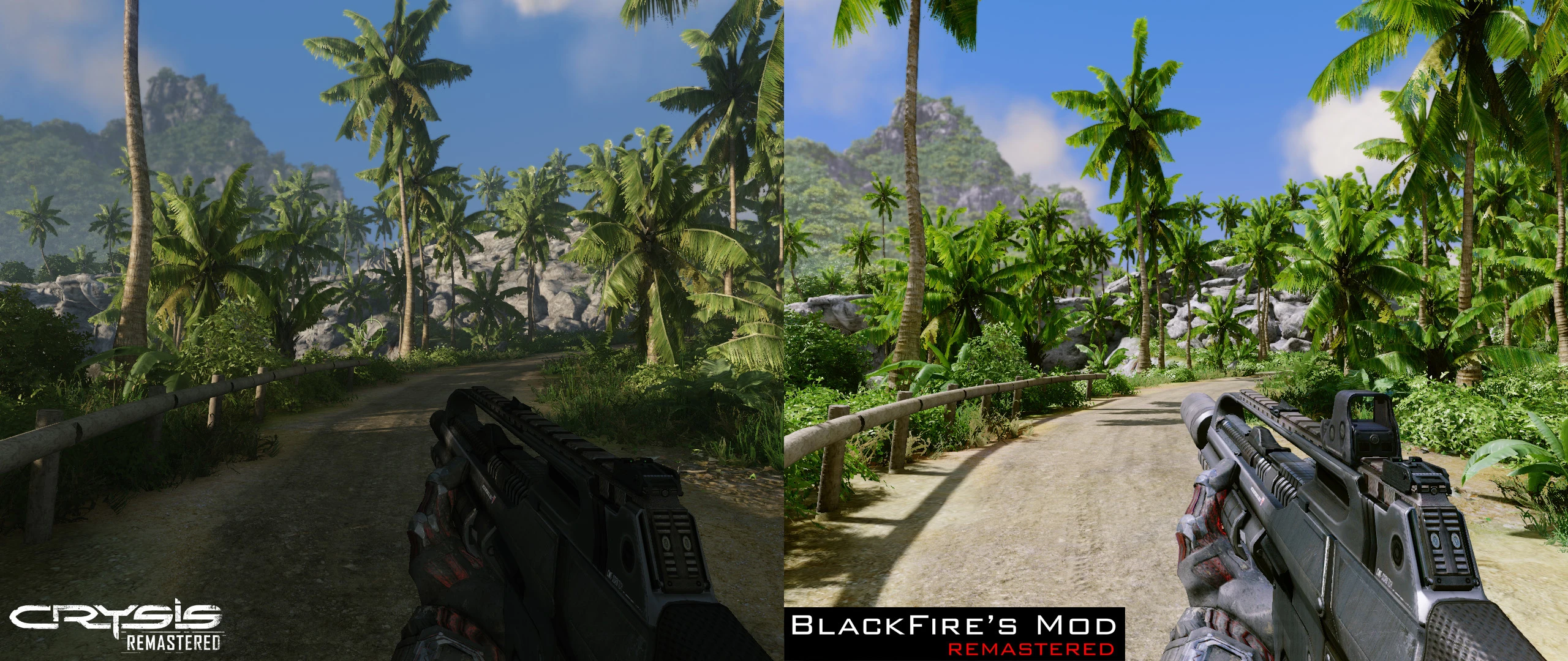 Crysis Remastered "Улучшенное освещение и время суток"