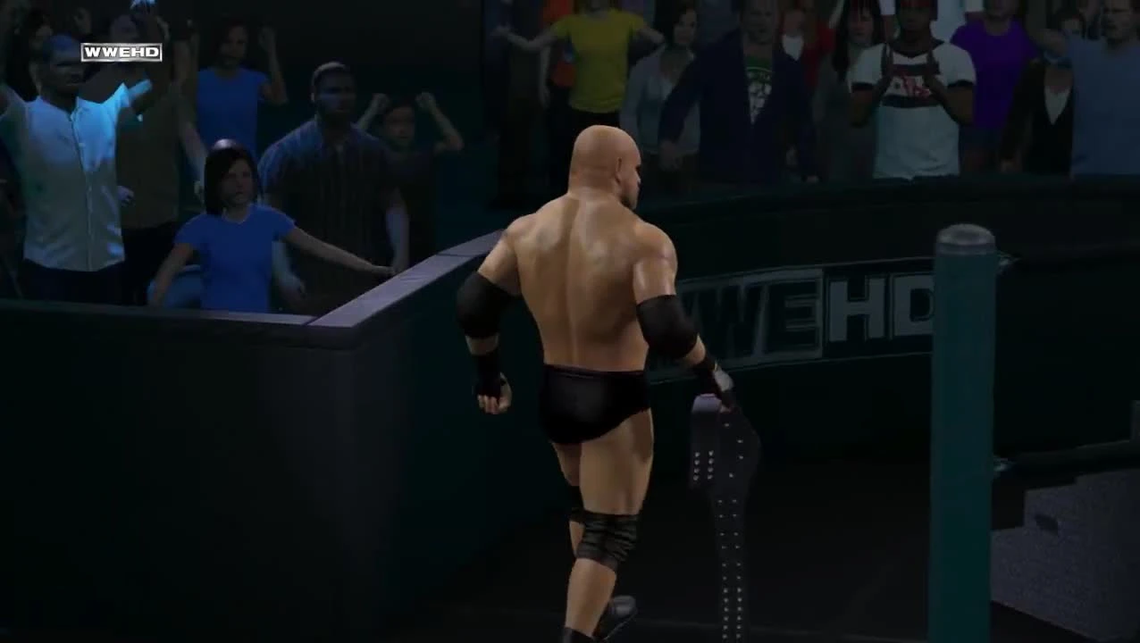 WWE 2K15 "Выходы бойцов Goldberg ,Scott Steiner,Kurt Angle,Devon Dudley"