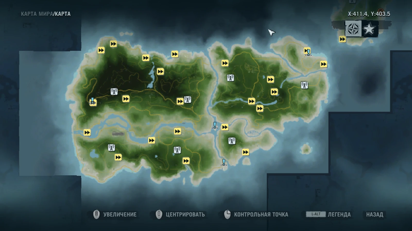 Far Cry 3 "Сохранение - 100% карта, аванпосты, вышки" [Steam]