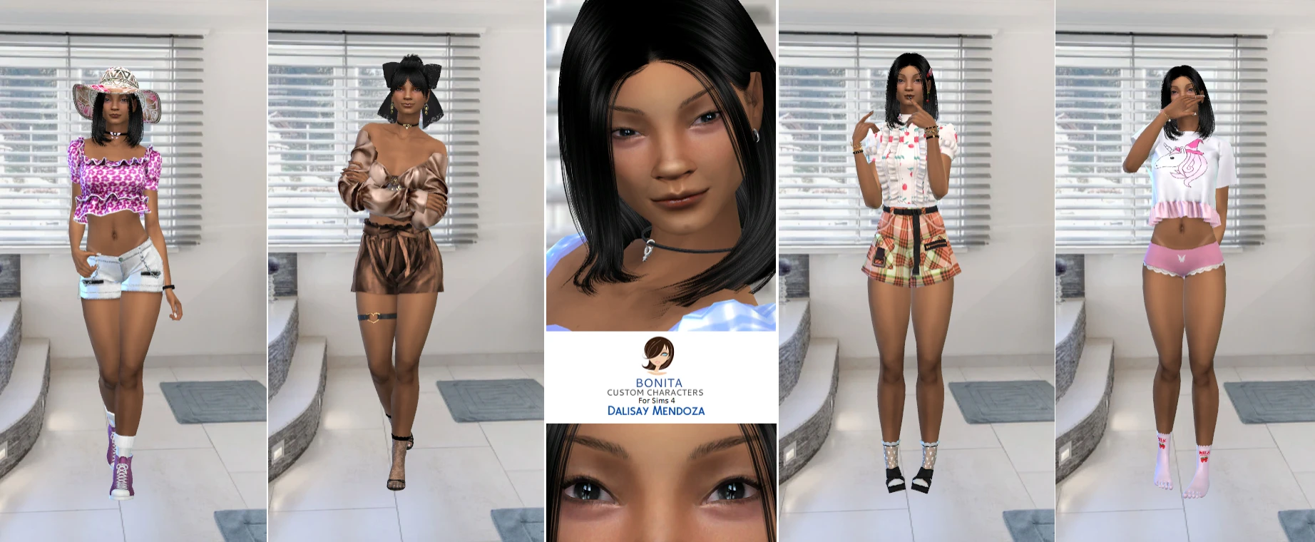 The Sims 4 "Персонаж - Далисай Мендоса"