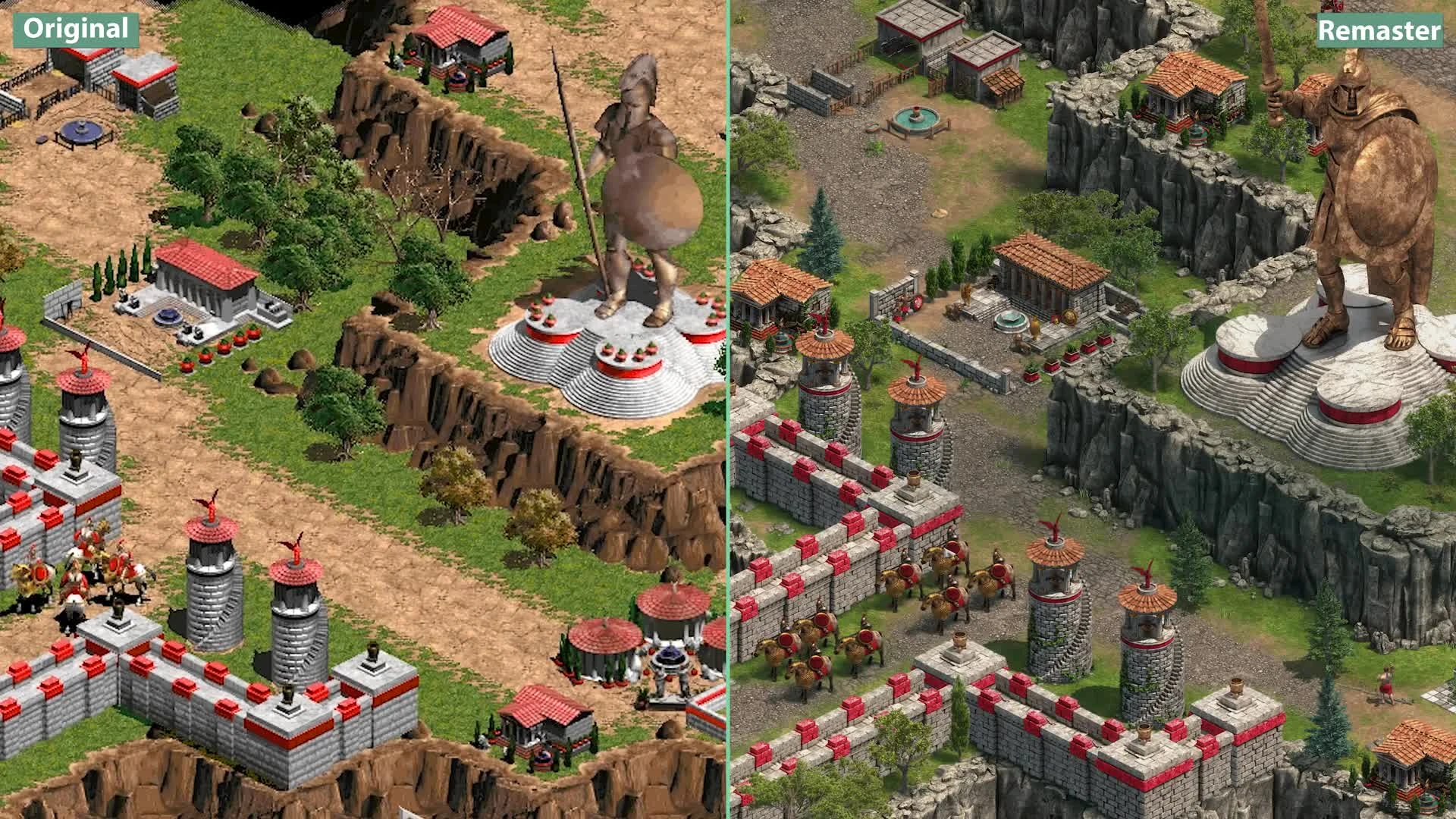 Age of Empires - Сравнение Original vs. Definitive Edition (Candyland)