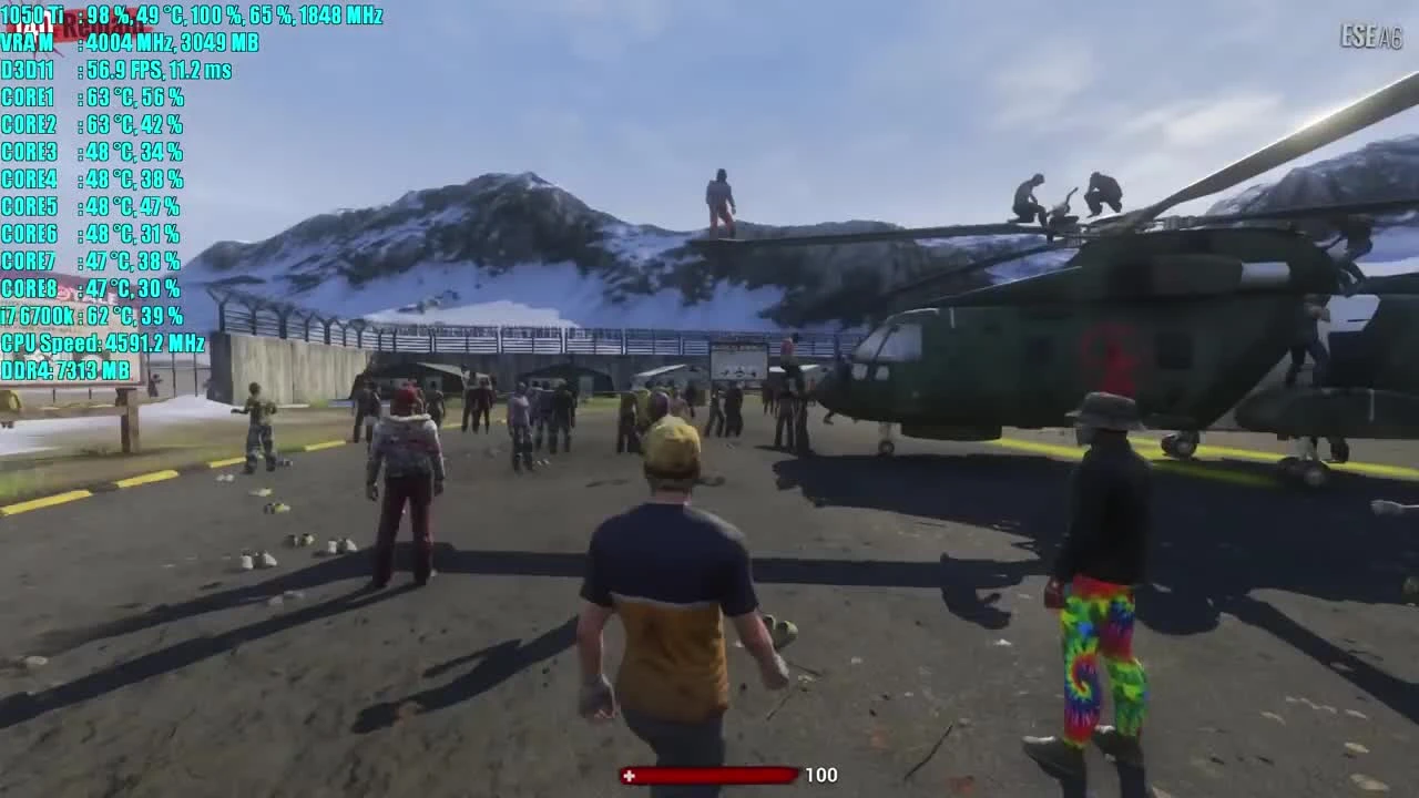 H1Z1 GTX 1050 Ti OC - 1080p - 900p