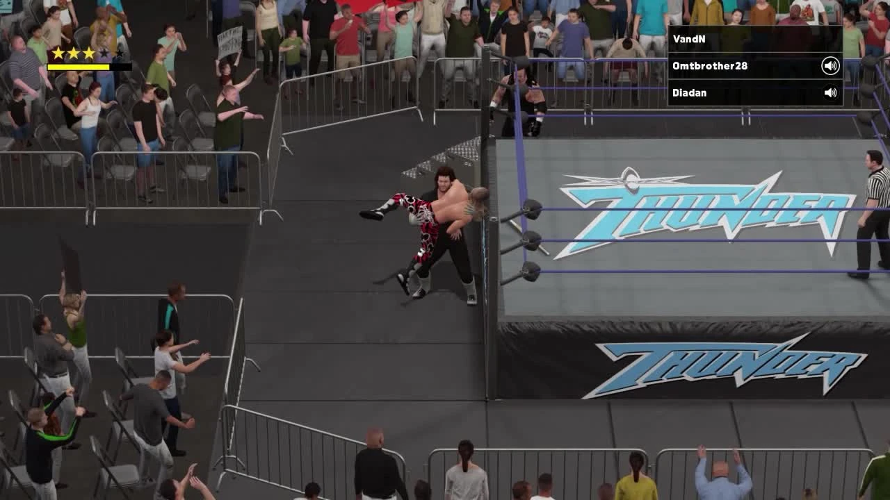 WWE 2K17 "Самый Смешной Баг в онлайн матче (верней после него)"