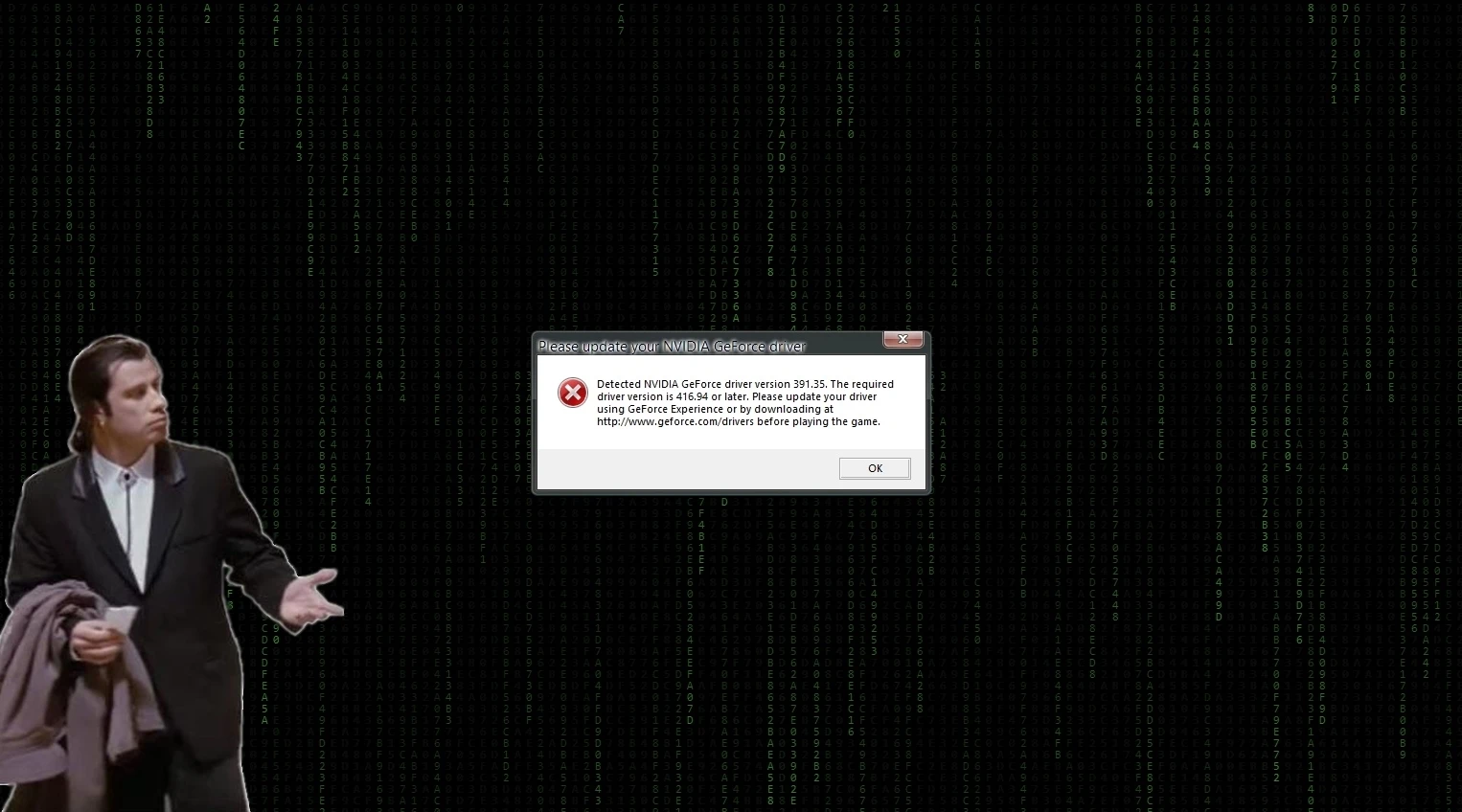 Battlefield V "Запуск игры на устаревших драйверах Nvidia"