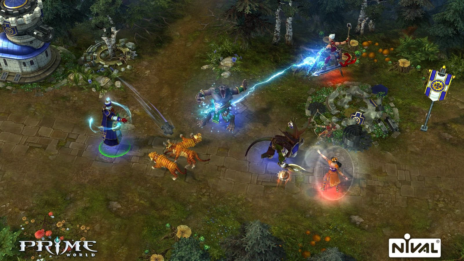 Канонир готов взорвать вас в Prime World