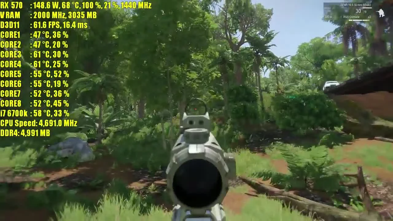 ARMA 3 RX 570 4GB OC & RX 580 8GB OC | 1080p | Фреймрейт TEST