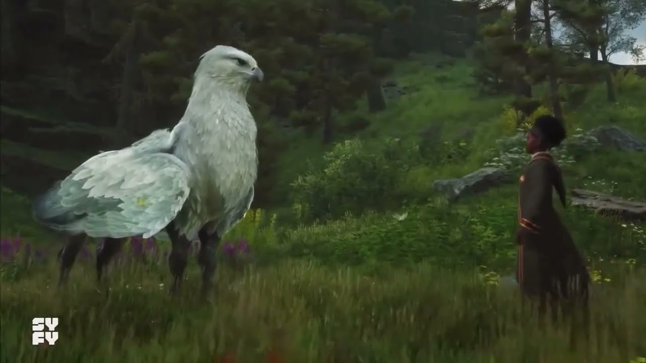 В сети появился новый клип по Hogwarts Legacy, показывающий первую встречу с Гиппогрифом