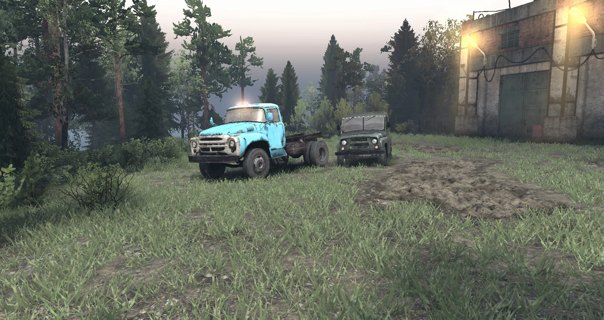 Spintires "Карта "Порт" от Alexander98"