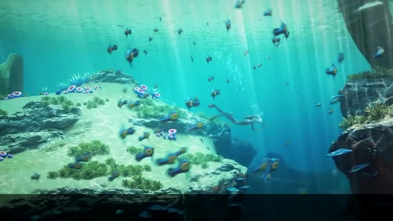 Subnautica Song - Diving In Too Deep [ музыкальное видео ]