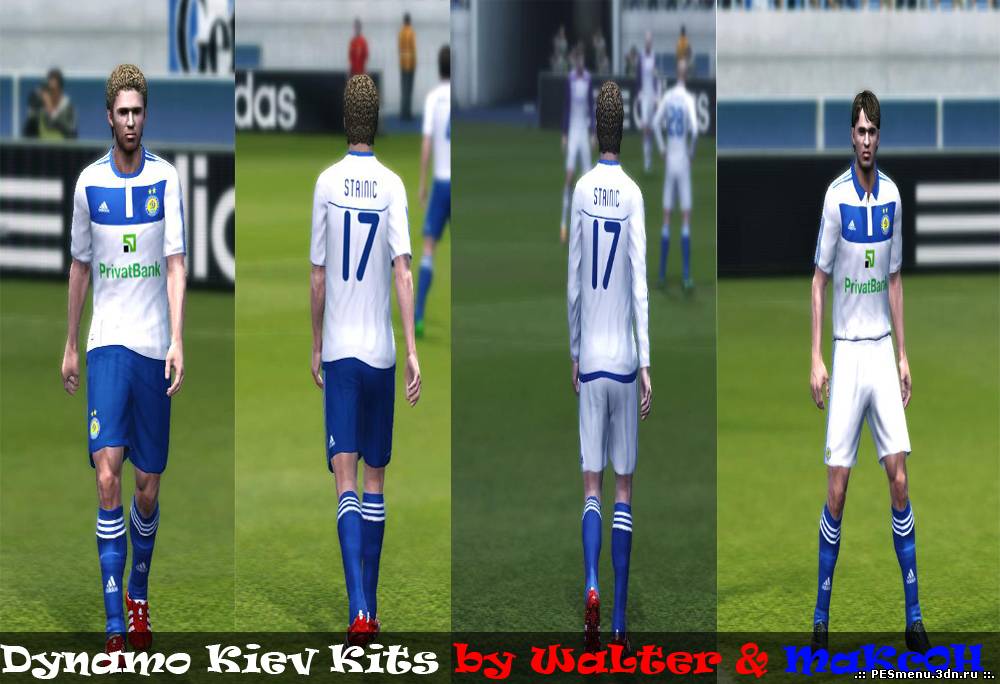PES 2011 "Dynamo Kyiv 10/11 kits"