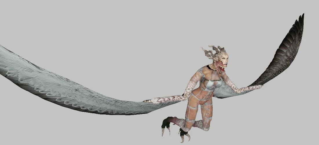 Serious Sam 3 BFE ""Обезцензуренная" Гарпия ведьма"