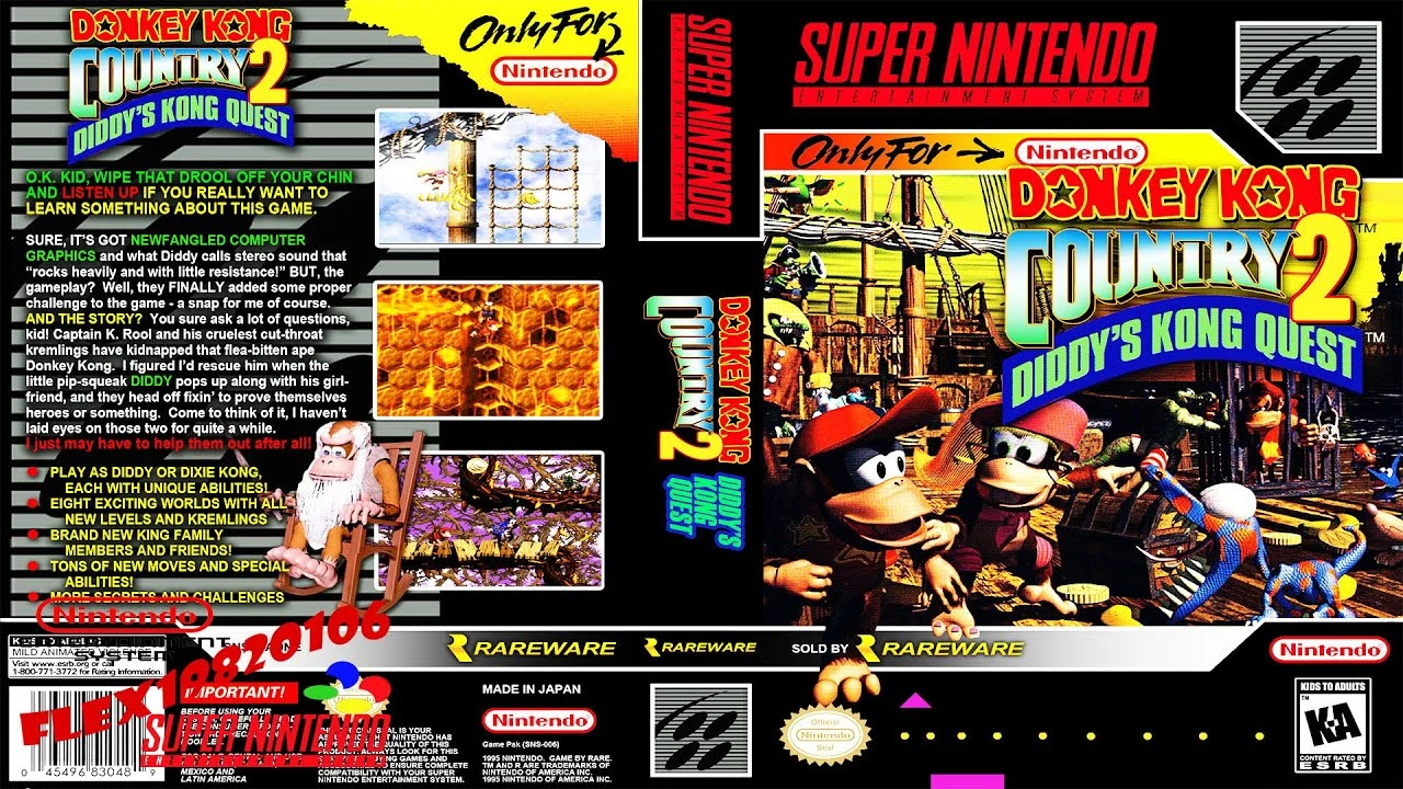 Donkey Kong Country 2: Diddy's Kong Quest - полное прохождение на эмуляторе Super Nintendo