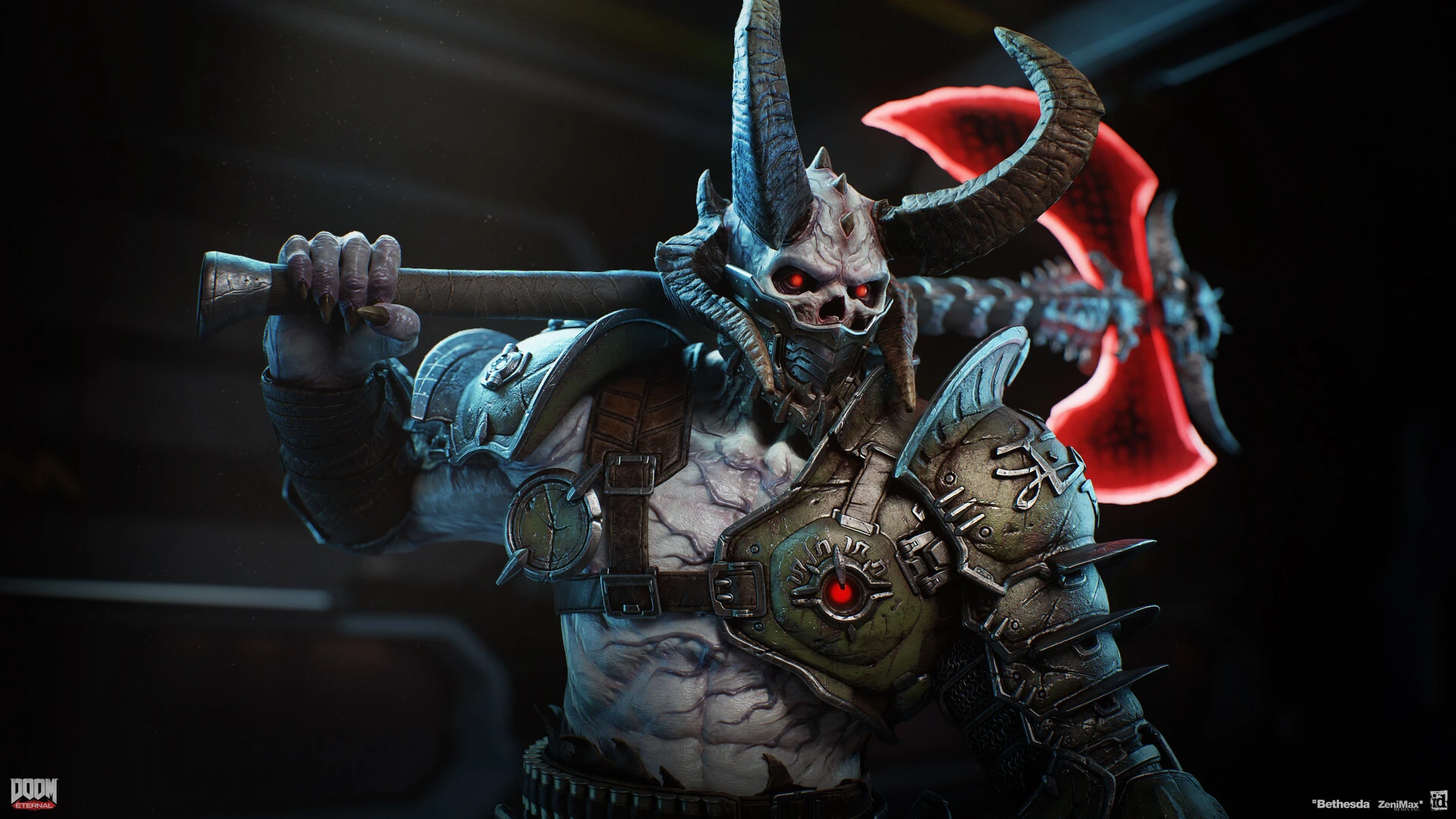 Косплей на Мародёра из Doom Eternal