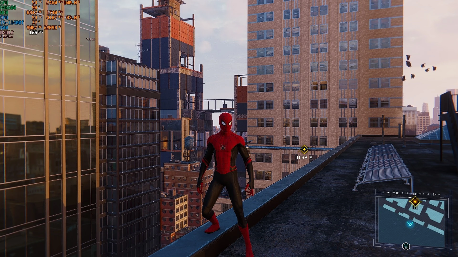 Marvel's Spider-Man "ReShade MSM - удаление мыла"