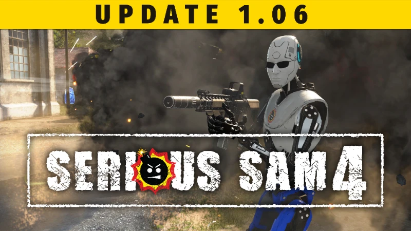 Обновление 1.06 для Serious Sam 4 оптимизирует производительность и дает доп.настройки для API-интерфейсов