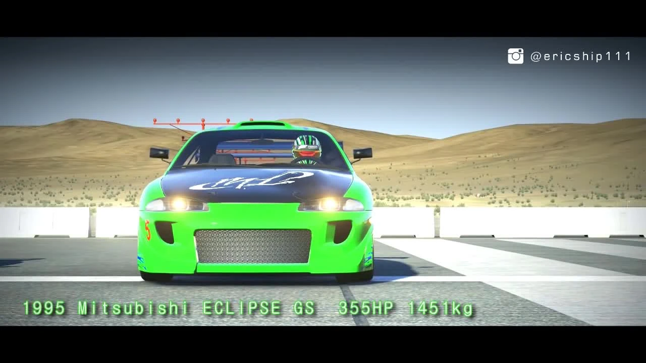 Заезд тачек из форсажа в Forza 6