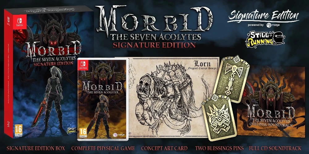Экшен-RPG Morbid: The Seven Acolytes получит физическое издание для PS4 и Switch