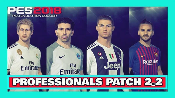 Pes 2018 "Professionals Patch V 2.2 Option File (17.07.2018)"
