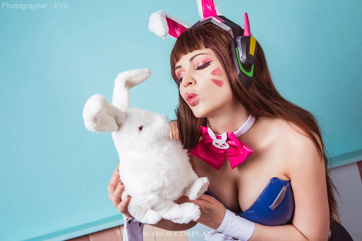 Косплей на D.Va из Overwatch