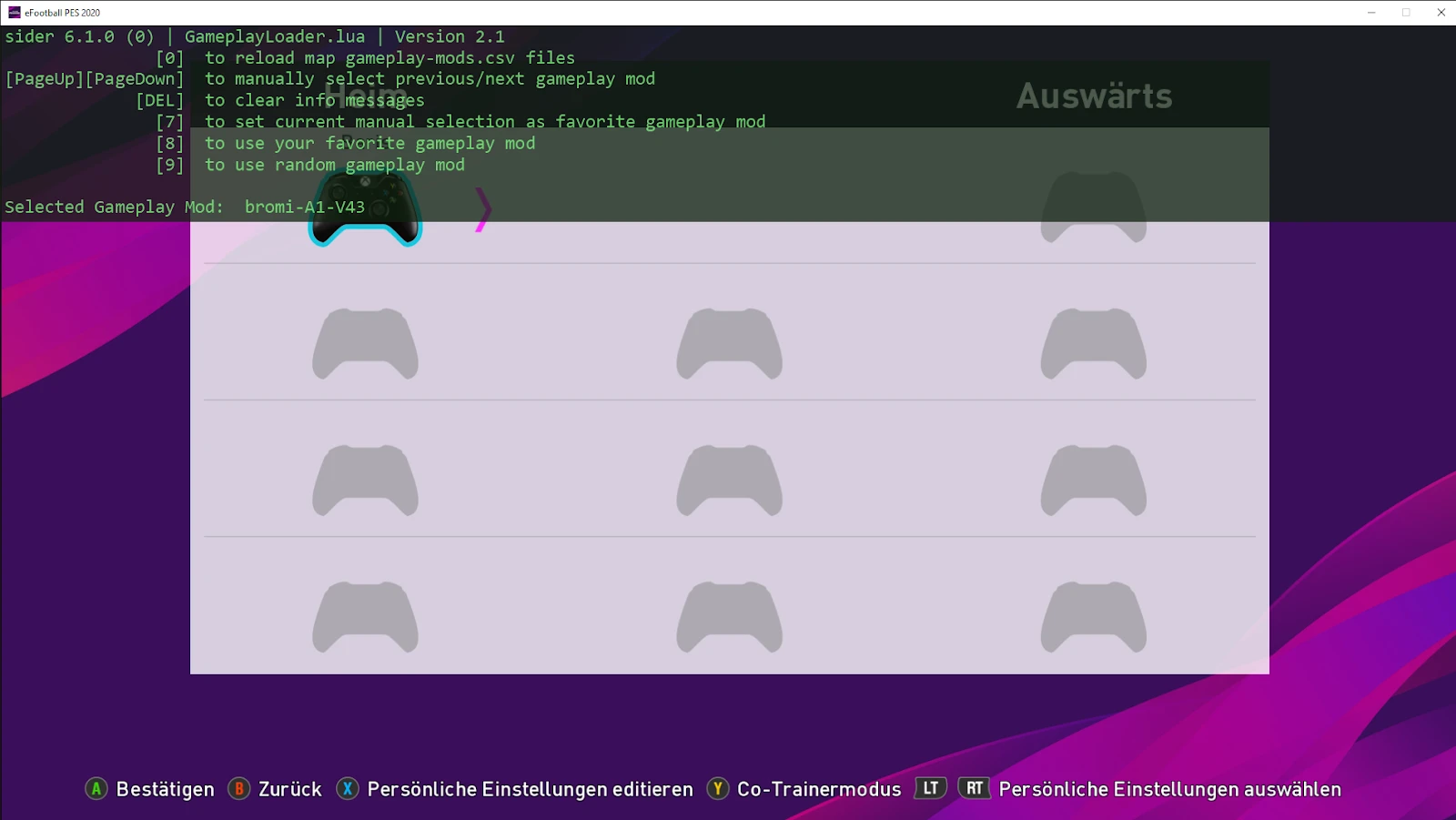 PES 2021 "Gameplay Loader 2.7"