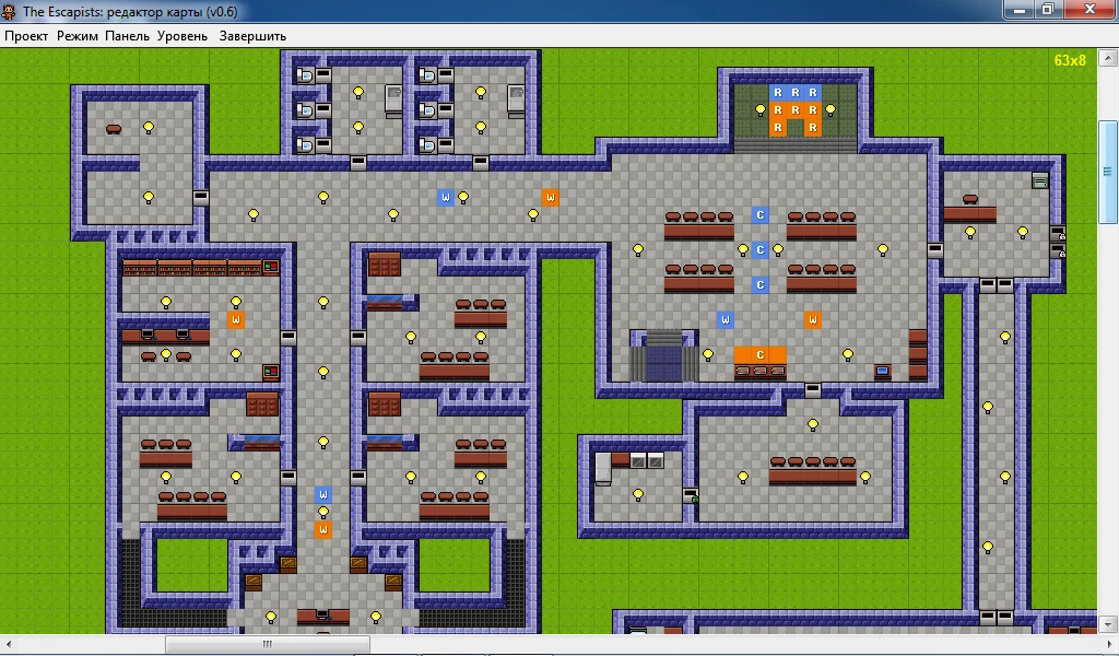 Escapists "FNAF.2.map(EASY)"