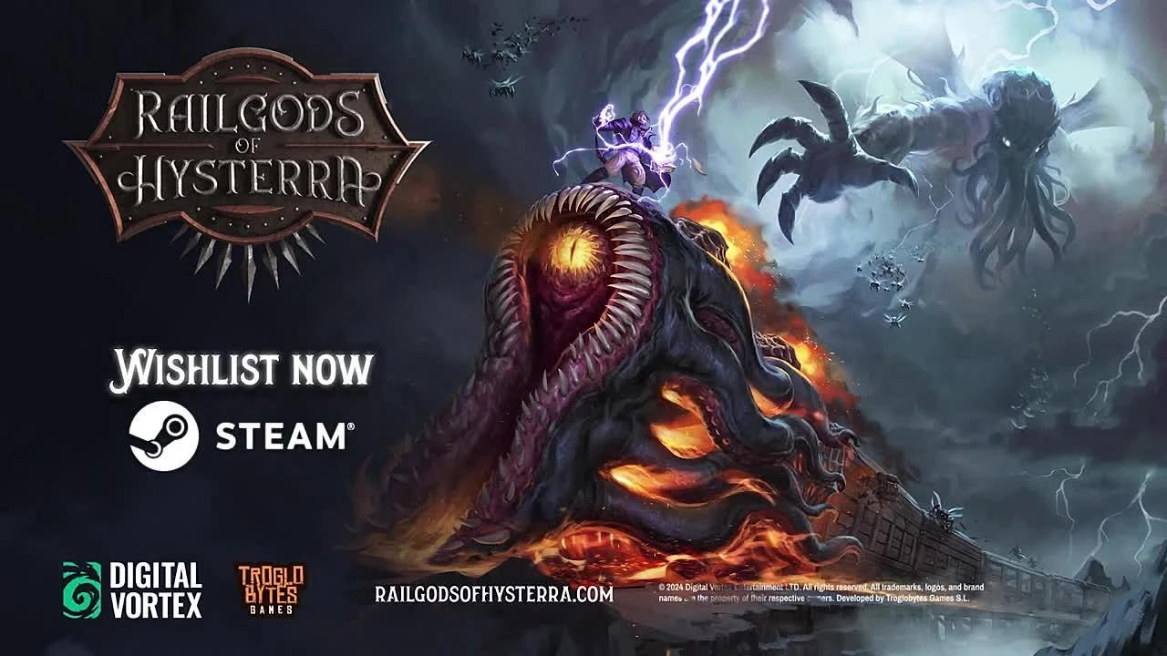RailGods of Hysterra: Новый трейлер лавкрафтианского экшена о выживании