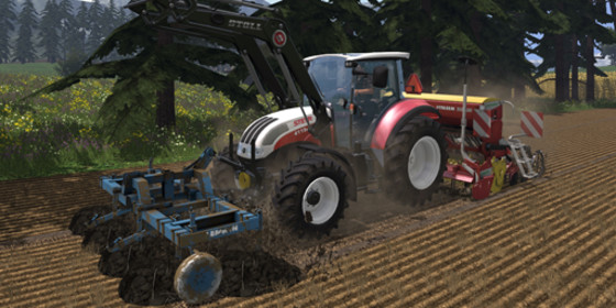 Farming Simulator 15 "Lemken Achat Z8 Универсальный Achat"