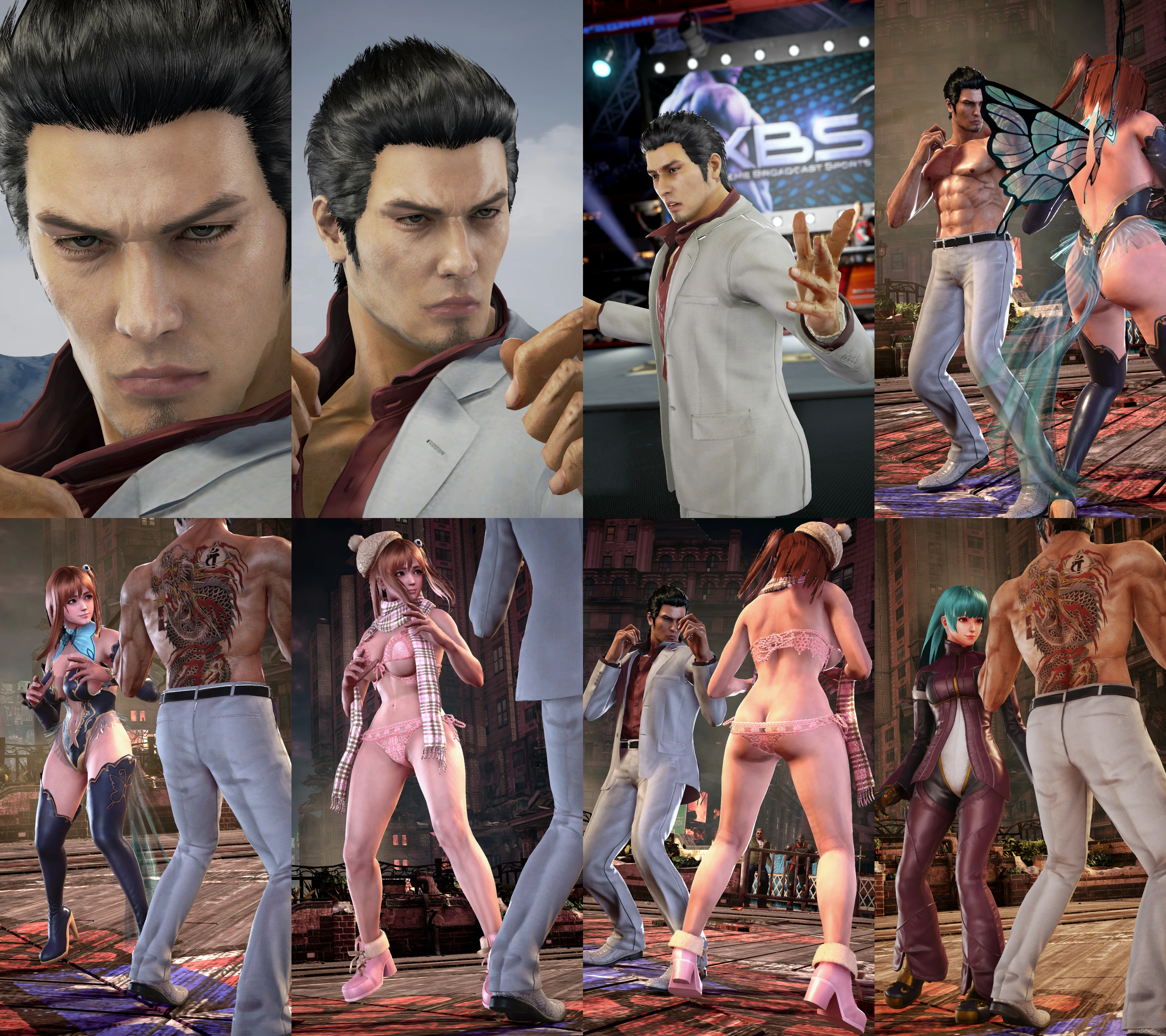 Tekken 7 "Кирю Кадзума из Yakuza"