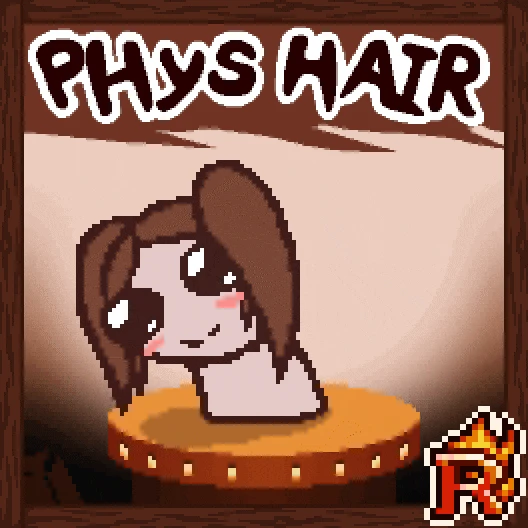 The Binding of Isaac "Физика волос"