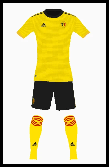 Pro Evolution Soccer 2018 "Belgium's football guest uniform"