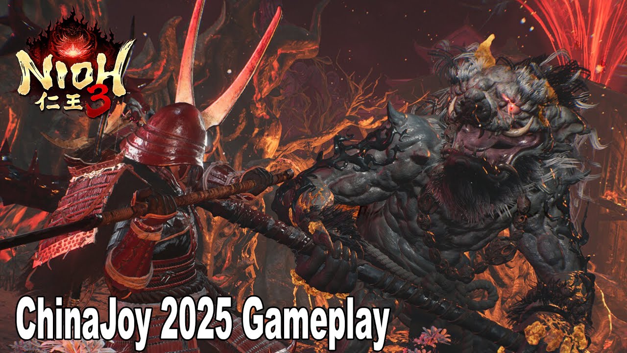 Свежие 8 минут геймплея ожидаемого самурайского экшена Nioh 3