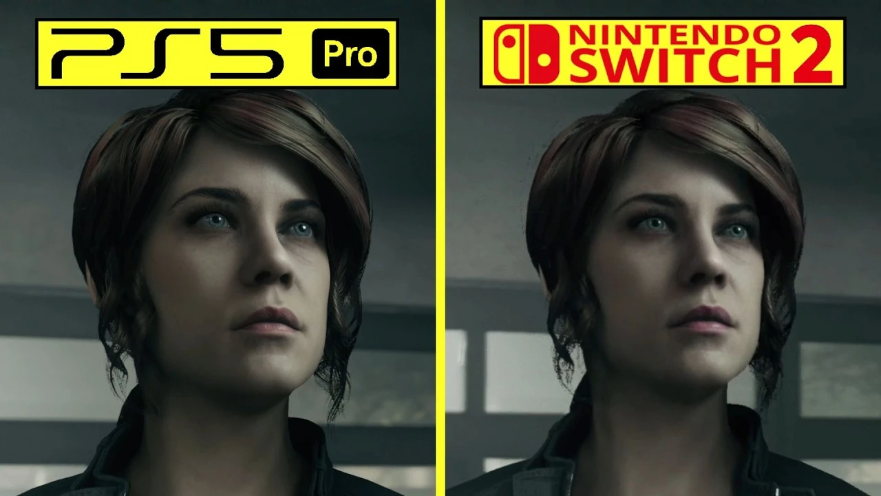 Сравнение графики Control Ultimate Edition на Switch 2 и PS5 Pro