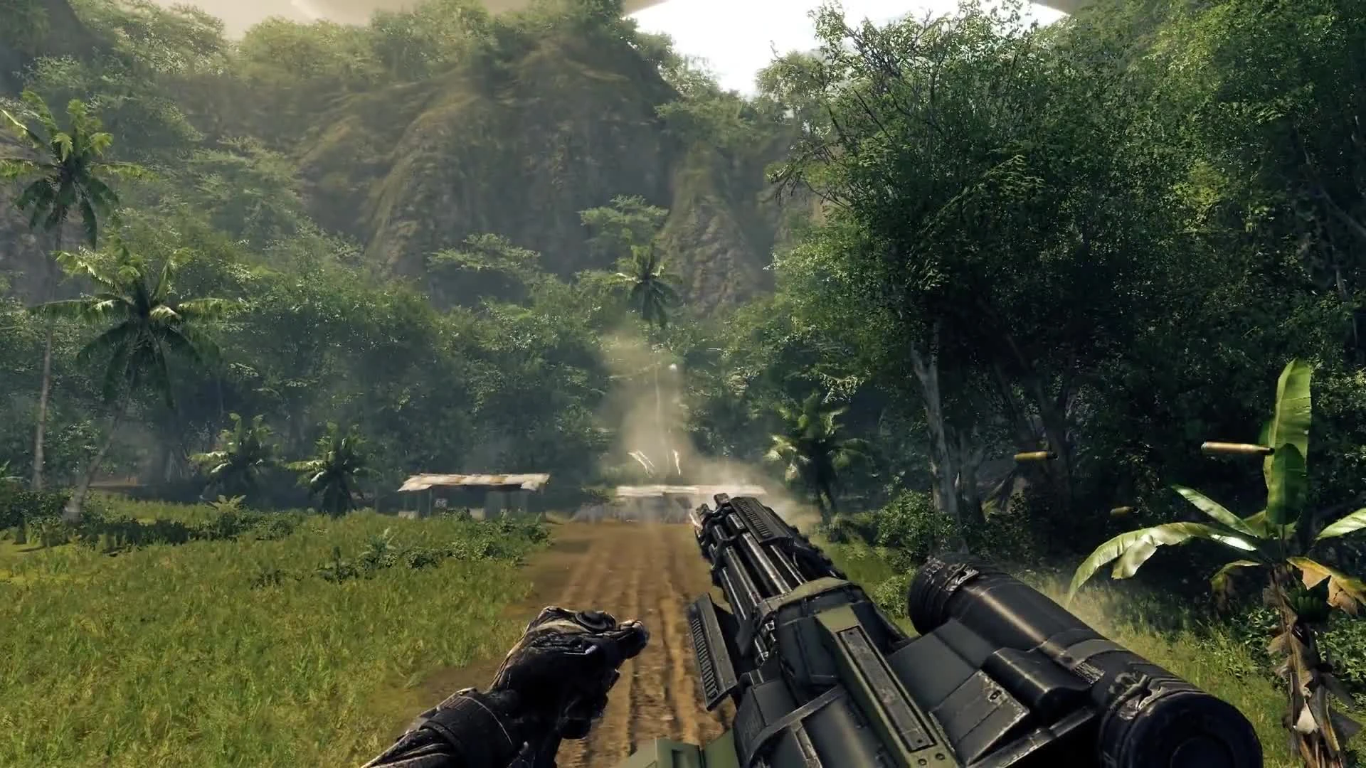 Crysis Warhead - стрельба slow motion