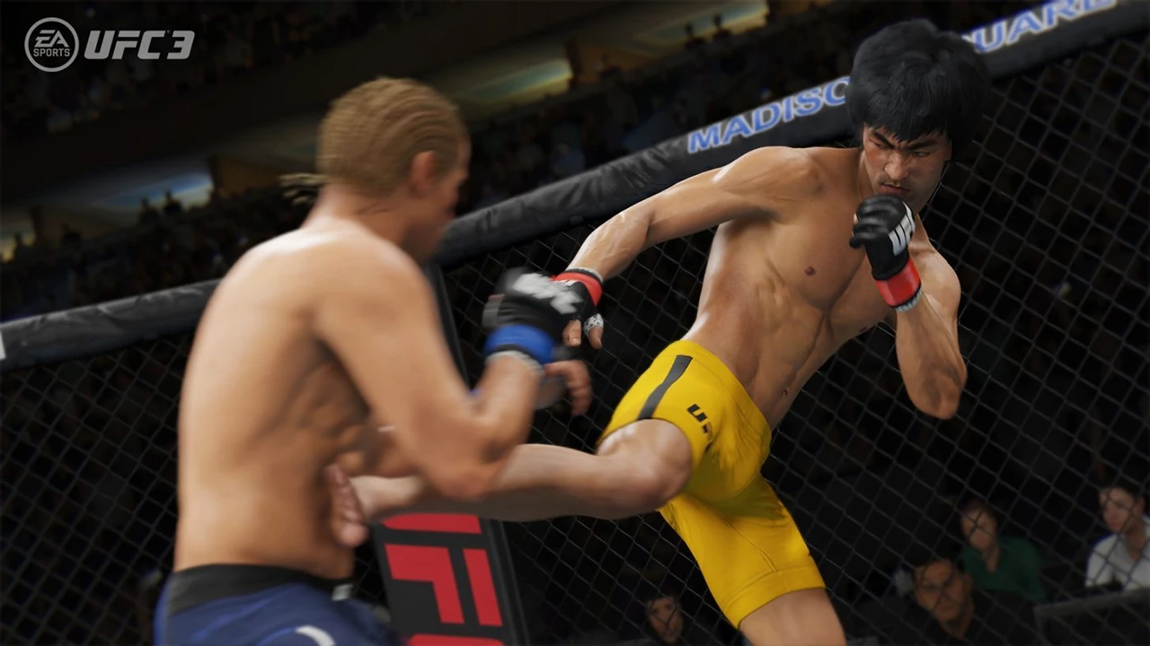 Раннее дополнение добавит в UFC 3 Брюса Ли