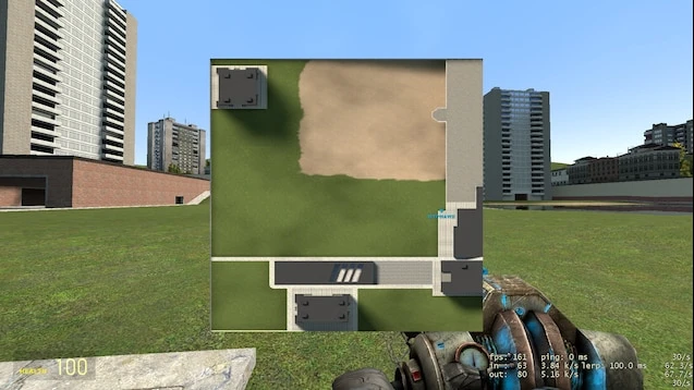 Garry's Mod "GUI MAP Minimap"
