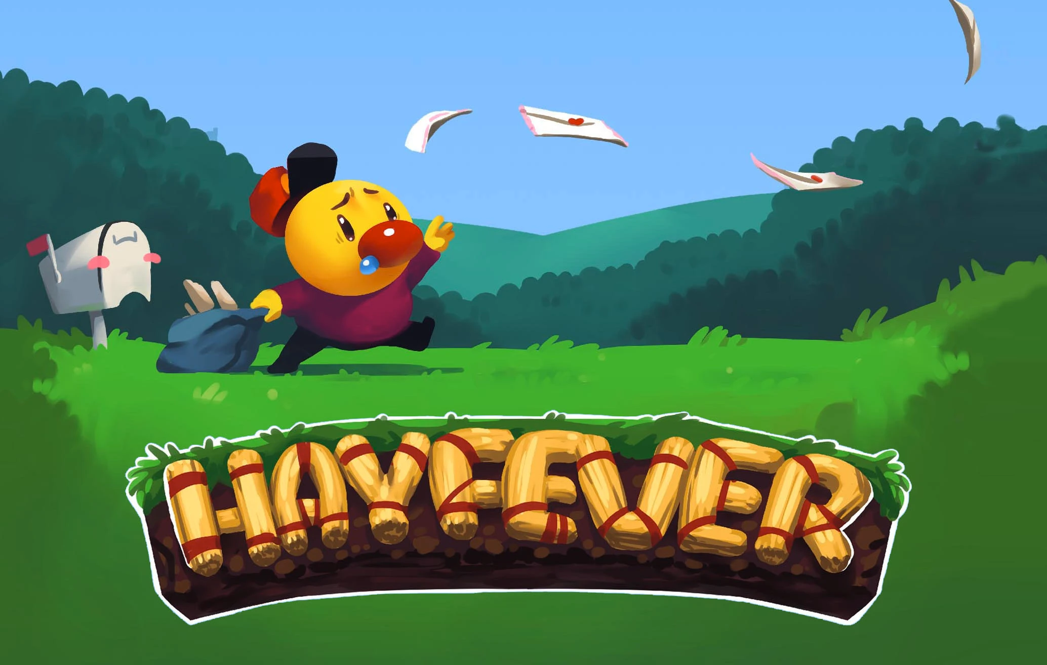 Платформер Hayfever про почтальона-аллергика появится в начале 2020 года