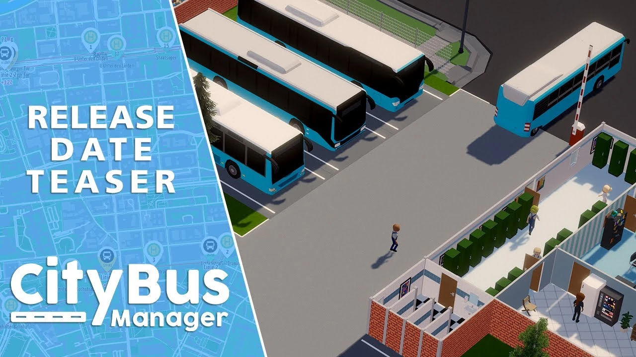 Управленческая игра City Bus Manager появится в раннем доступе Steam 10 ноября