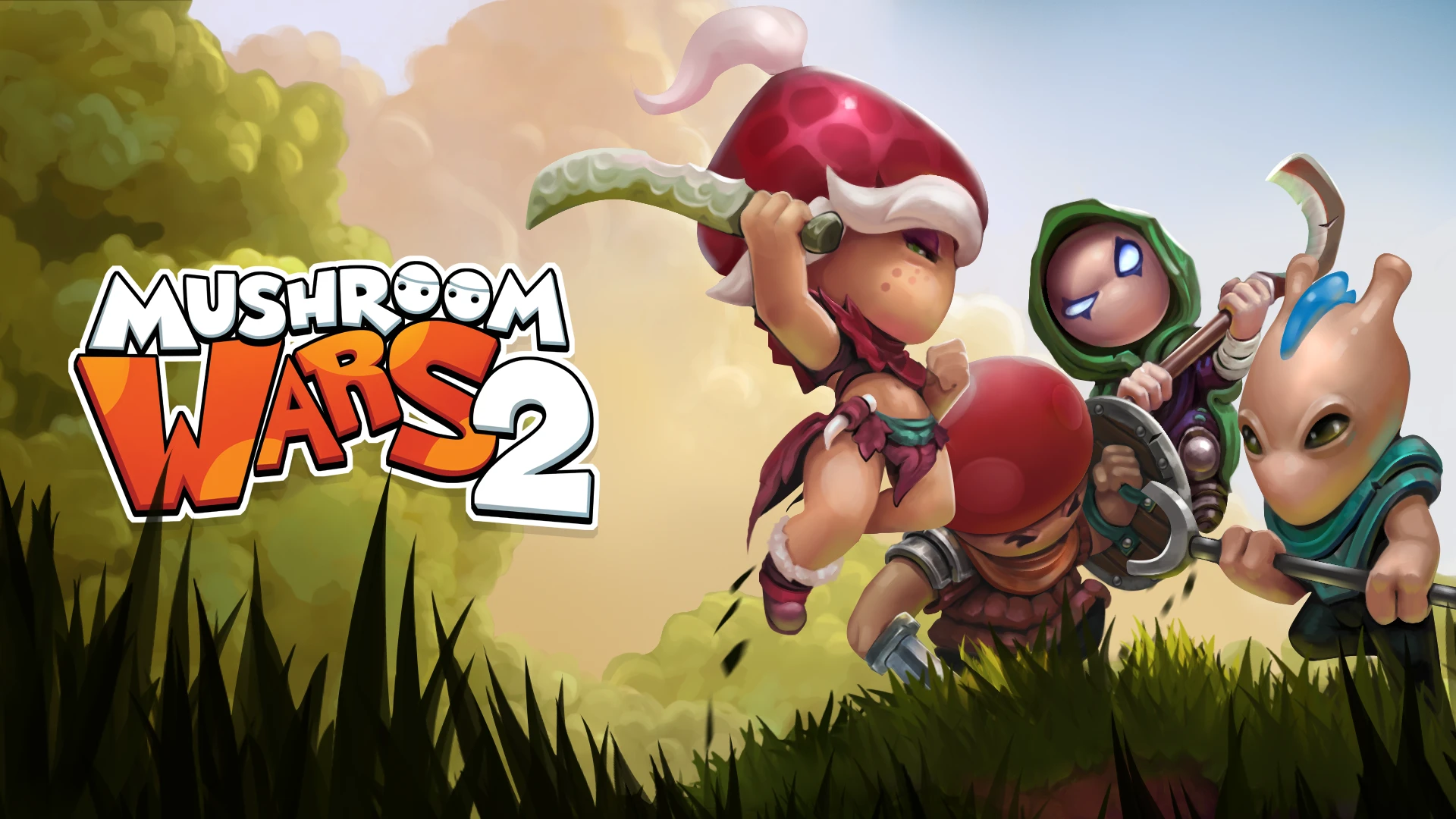 Бесплатные выходные в Mushroom Wars 2 на Steam!