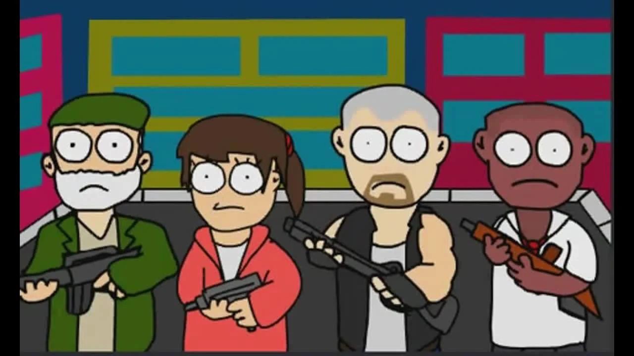 Left 4 dead пародия [RedGuard] (рус. озвучка)