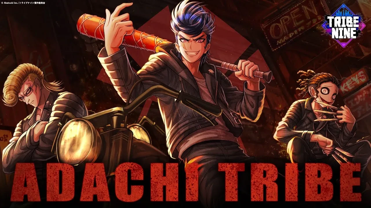 Новый трейлер Tribe Nine, представляющий племя Адачи