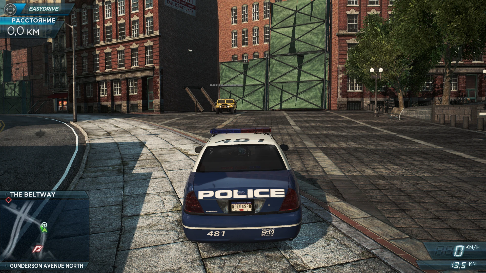 Need for Speed: Most Wanted 2012 "Точки смены вырезанных, мультиплеерных и полицейских авто"