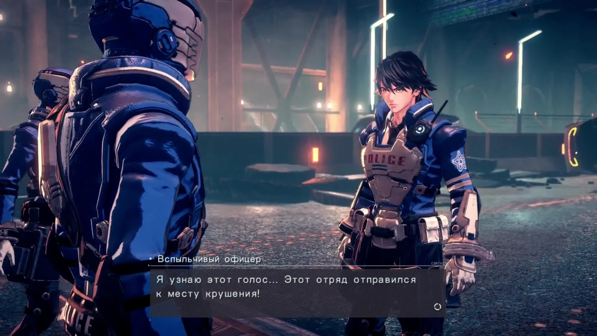 Прохождение на русском Astral Chain. Часть 1